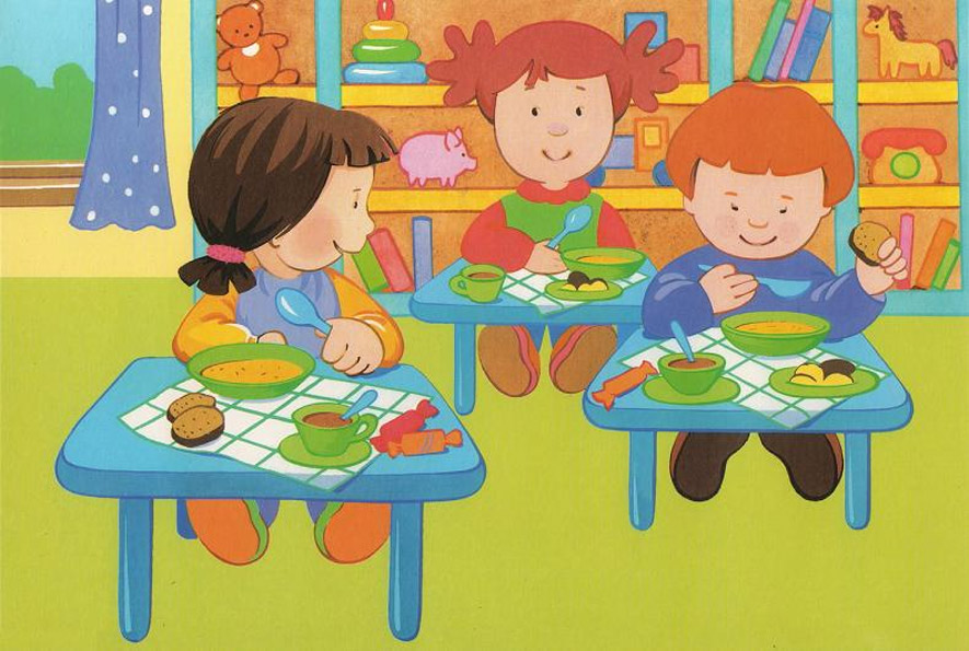 Күн тәртібінің  түскі ас режимдік сәті. Тәрбиеші Г.Б.Молдабаева Кіші топ "Бәйтерек"